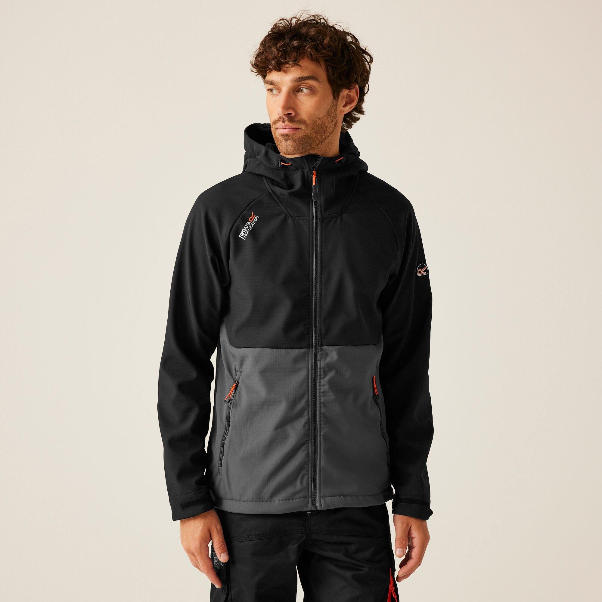 Iron/Black - Regatta - Men's Surrender Softshell Jacket - 1