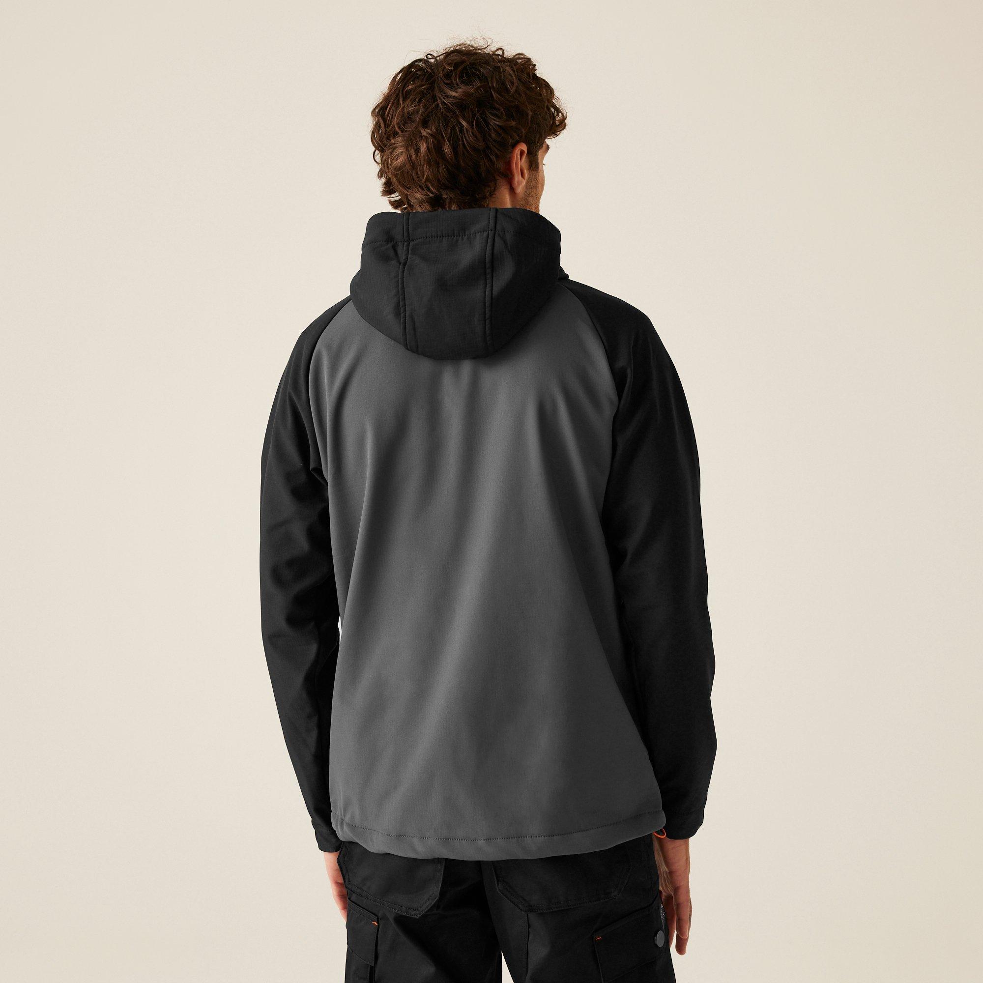 Iron/Black - Regatta - Mens Surrender Softshell Jacket - 2