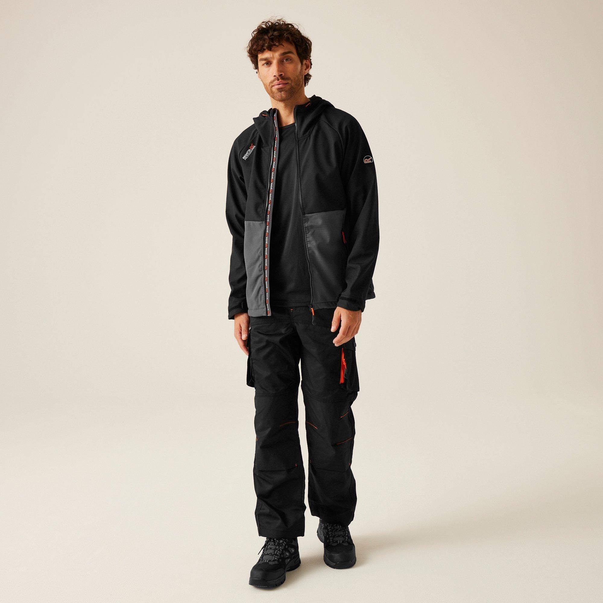 Iron/Black - Regatta - Mens Surrender Softshell Jacket - 3