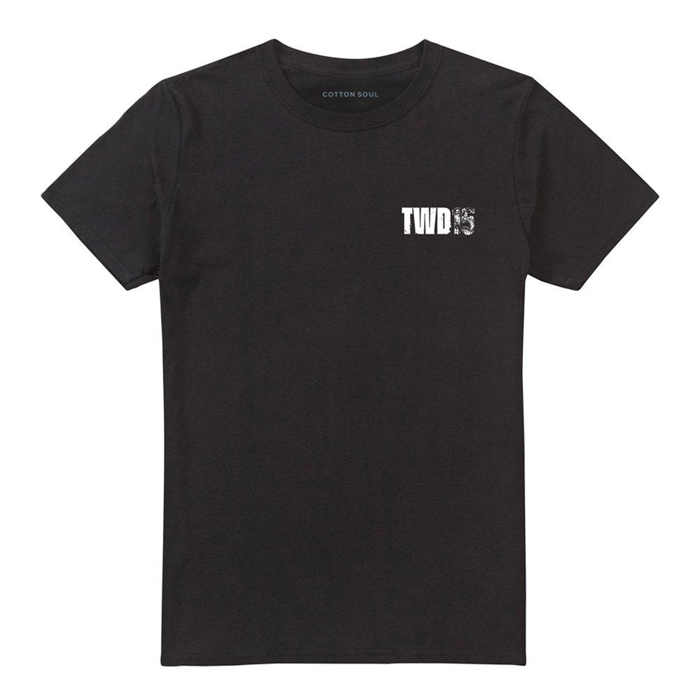 Black - Other - The Walking Dead Mono Zombie 15 Front Back T-Shirt - 5