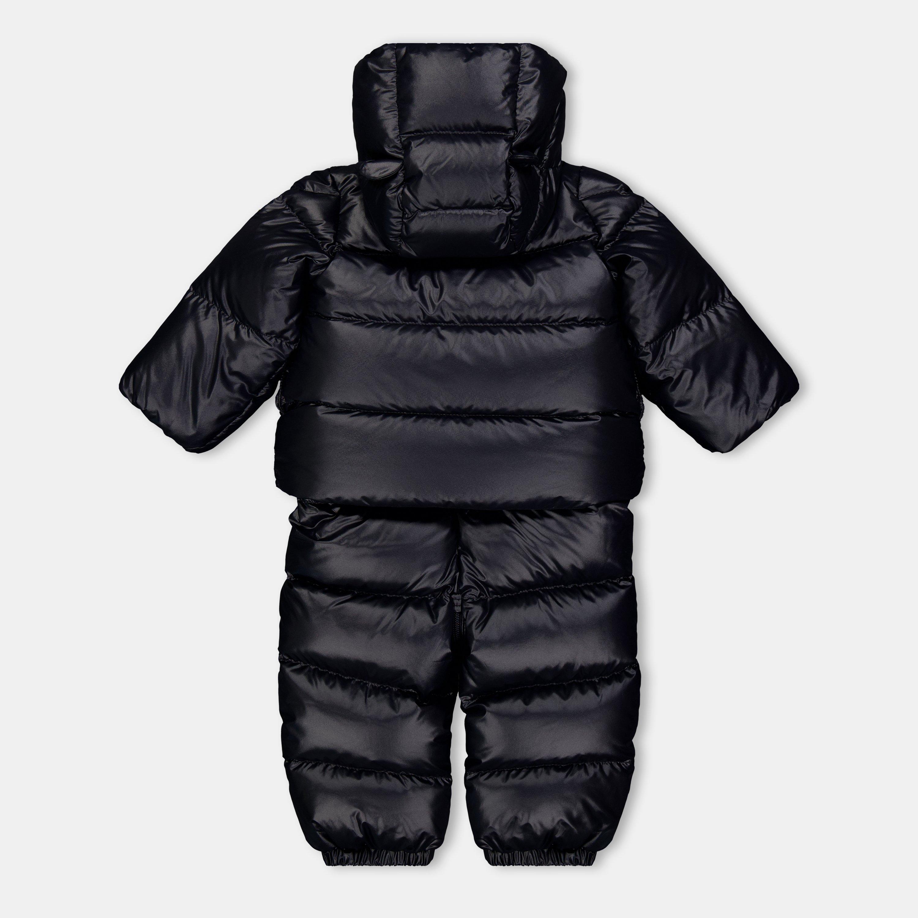 Navy 778 - Moncler - Unisex Kids' Logo Weather-Resistant Insulated Ski Jacket - 2