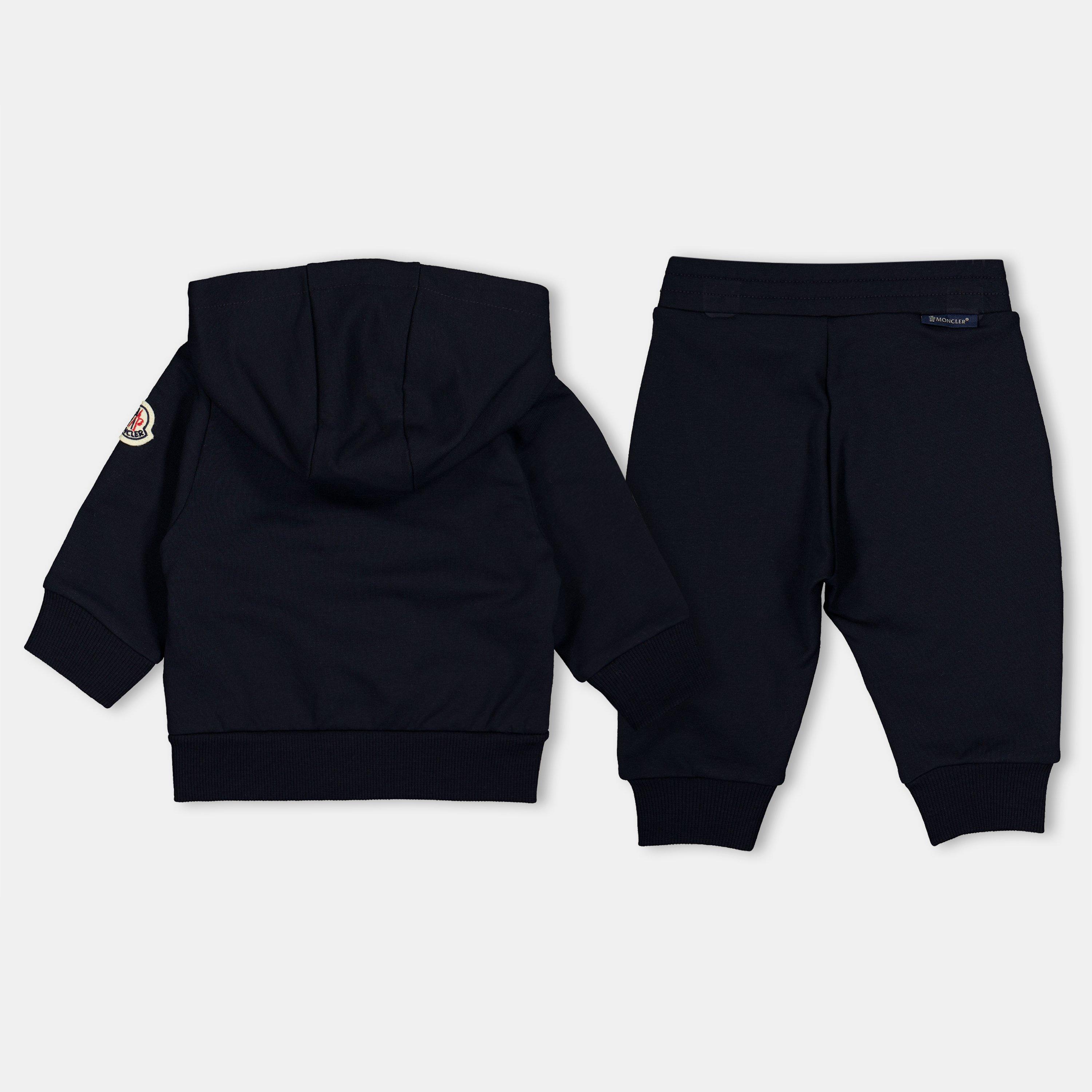 Navy 778 - Moncler - Kids Fleece Tracksuit - 2