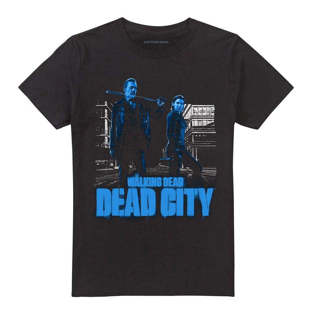 Black - Other - The Walking Dead Dead City Mono Pose T-Shirt Blac - 4