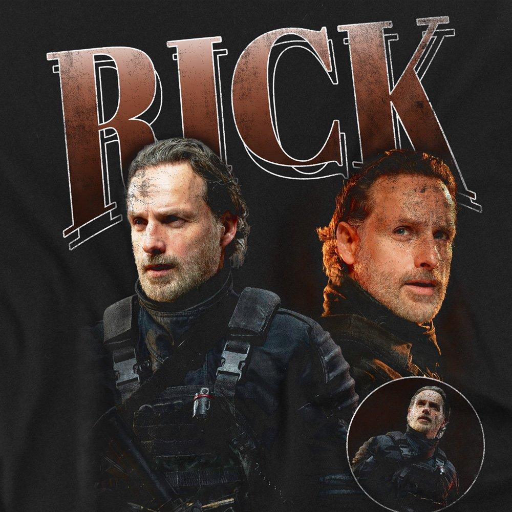 Black - Other - The Walking Dead The Ones Who Lived Rick Homage T- - 2