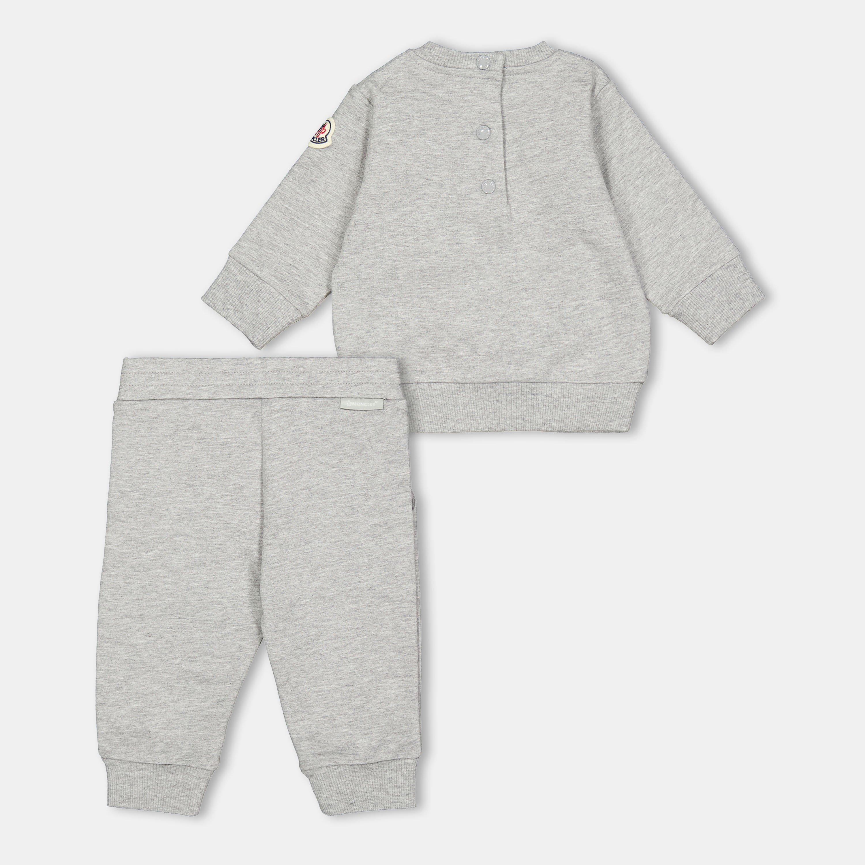 Grey 980 - Moncler - Kids' Quilted Clothing Set - 2