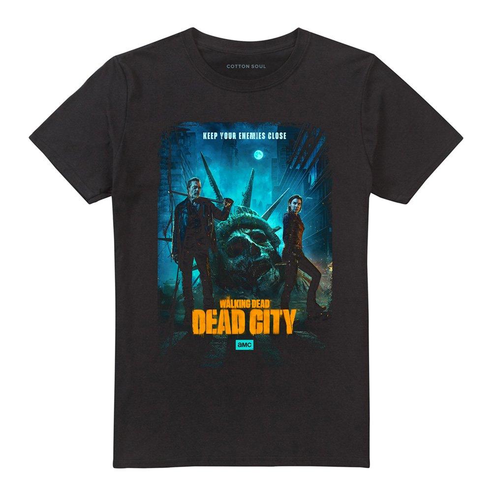 Black - Other - The Walking Dead Dead City Poster Art T-Shirt Bla - 4
