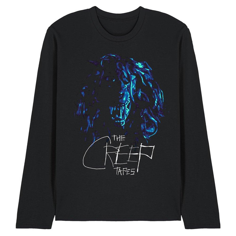 Black - Other - The Creep Tapes Wolf Mask Long Sleeve T-Shirt Bla - 1