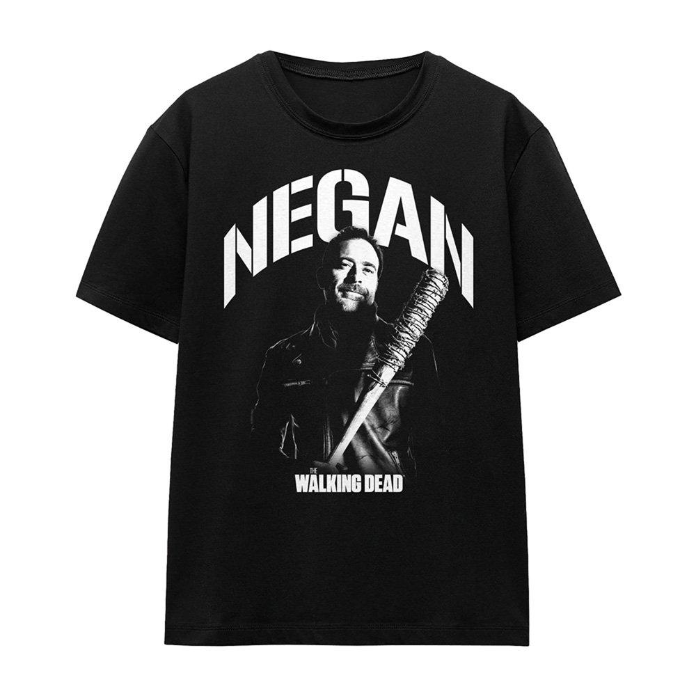 Black - Other - The Walking Dead Negan Mono T Shirt Black - 4
