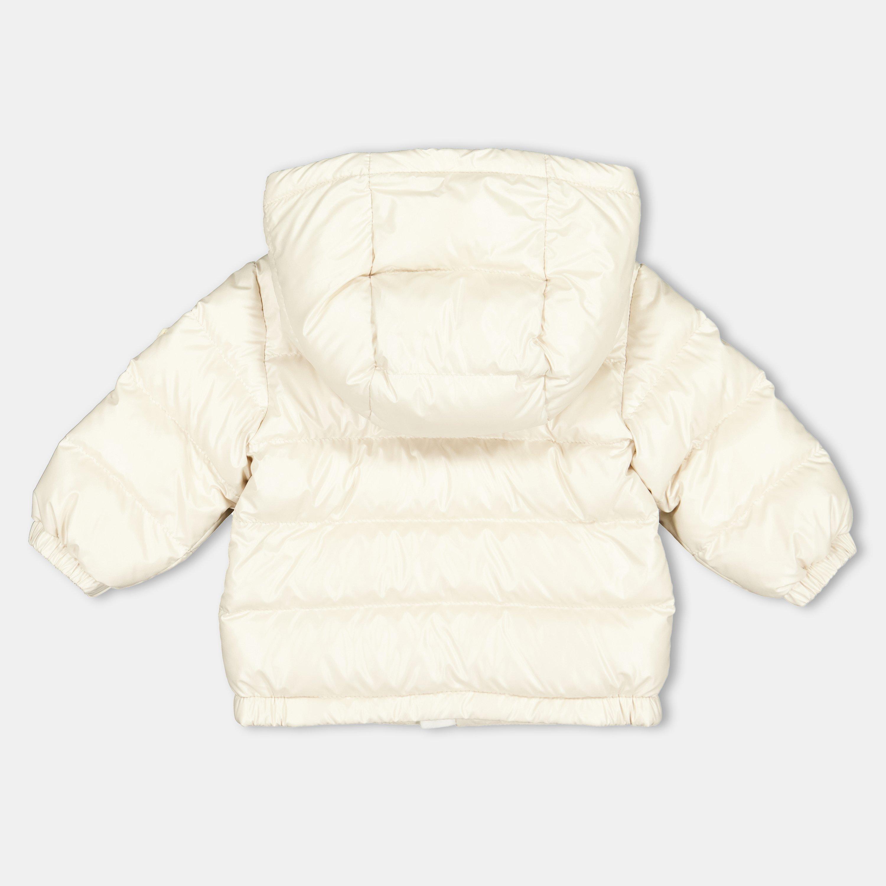 Beige 20F - Moncler - Unisex Kids' Insulated Weather-Resistant Medium Puffer Jacket - 2