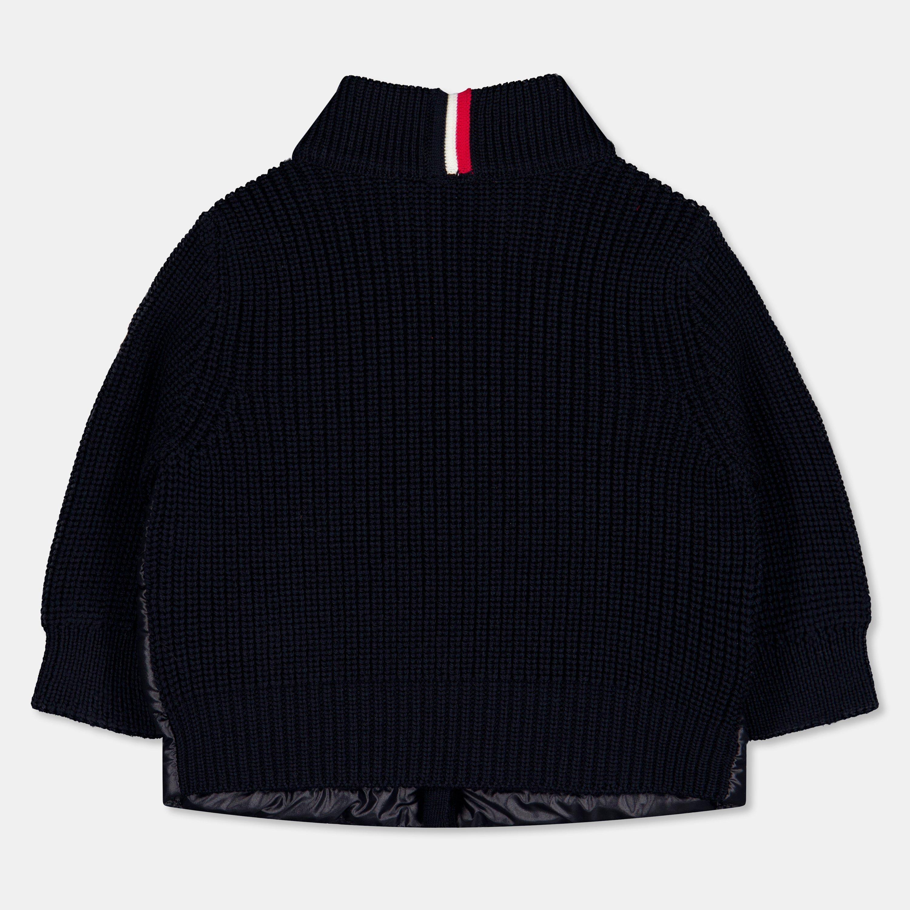 Navy 742 - Moncler - Kids' Quilted Weather-Resistant Hybrid Jacket - 2