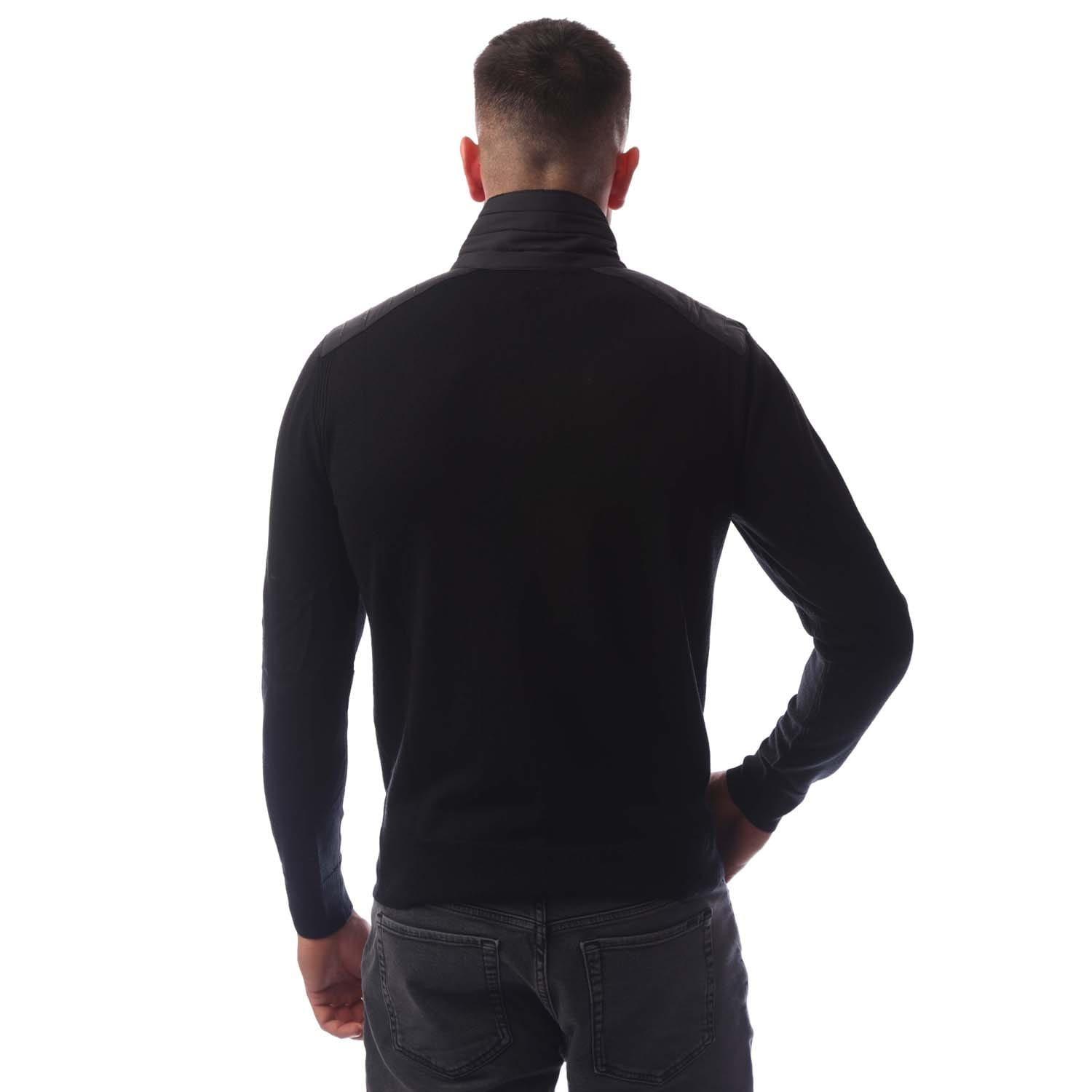 Black - Belstaff - Kilmington quarter Zip Sweatshirt - 2