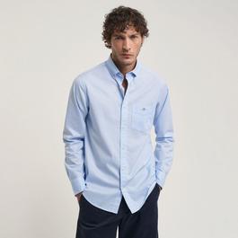 Gant Regular Fit Poplin Archive Shield Shirt