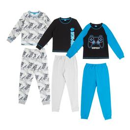Star OB Gamer Pyjamas 3pk Boy