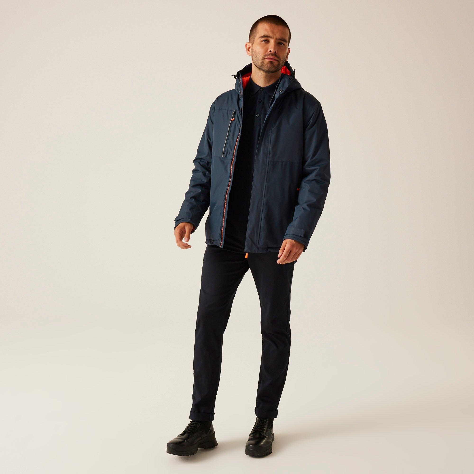 Navy/Magma - Regatta - Thermogen Powercell 5000 Waterproof Jacket - 3