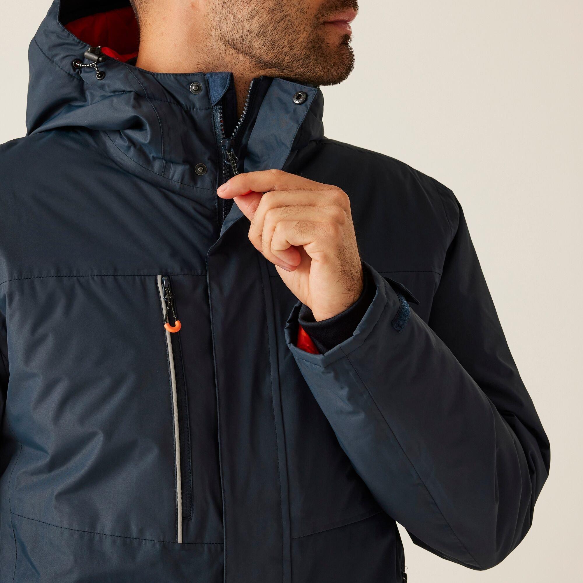 Navy/Magma - Regatta - Thermogen Powercell 5000 Waterproof Jacket - 6