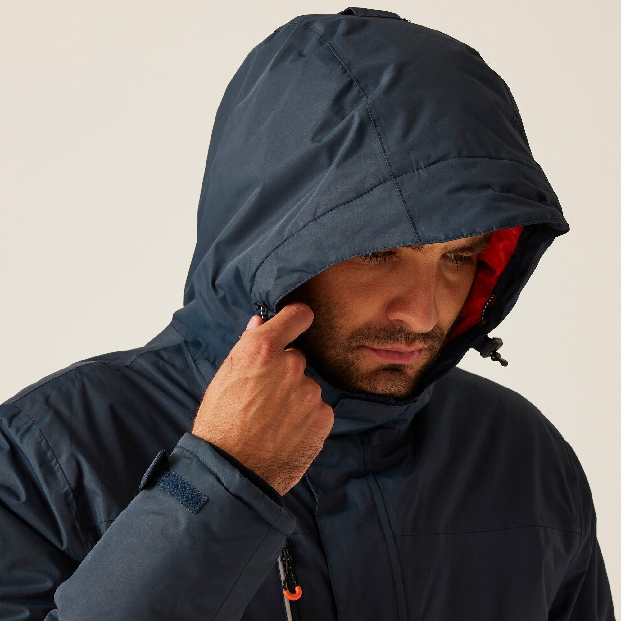 Navy/Magma - Regatta - Thermogen Powercell 5000 Waterproof Jacket - 7