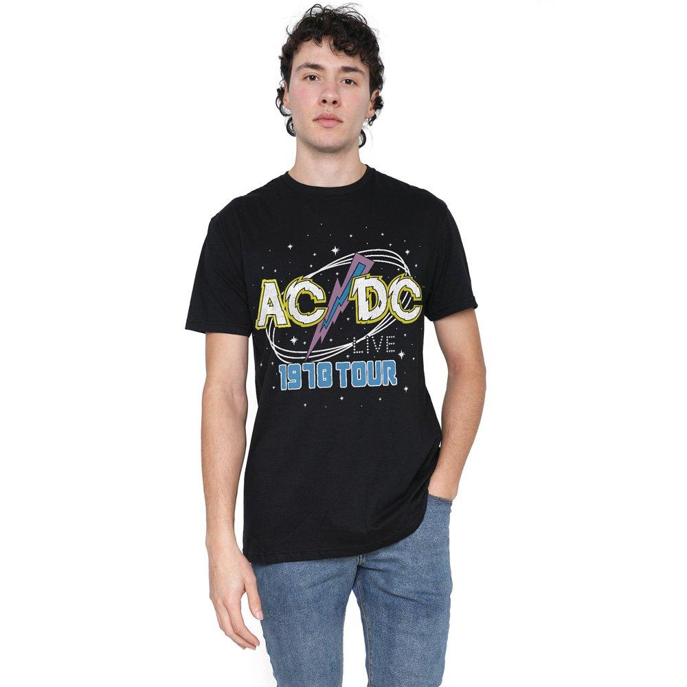 Black - ACDC - Live Cotton T-shirt - 1