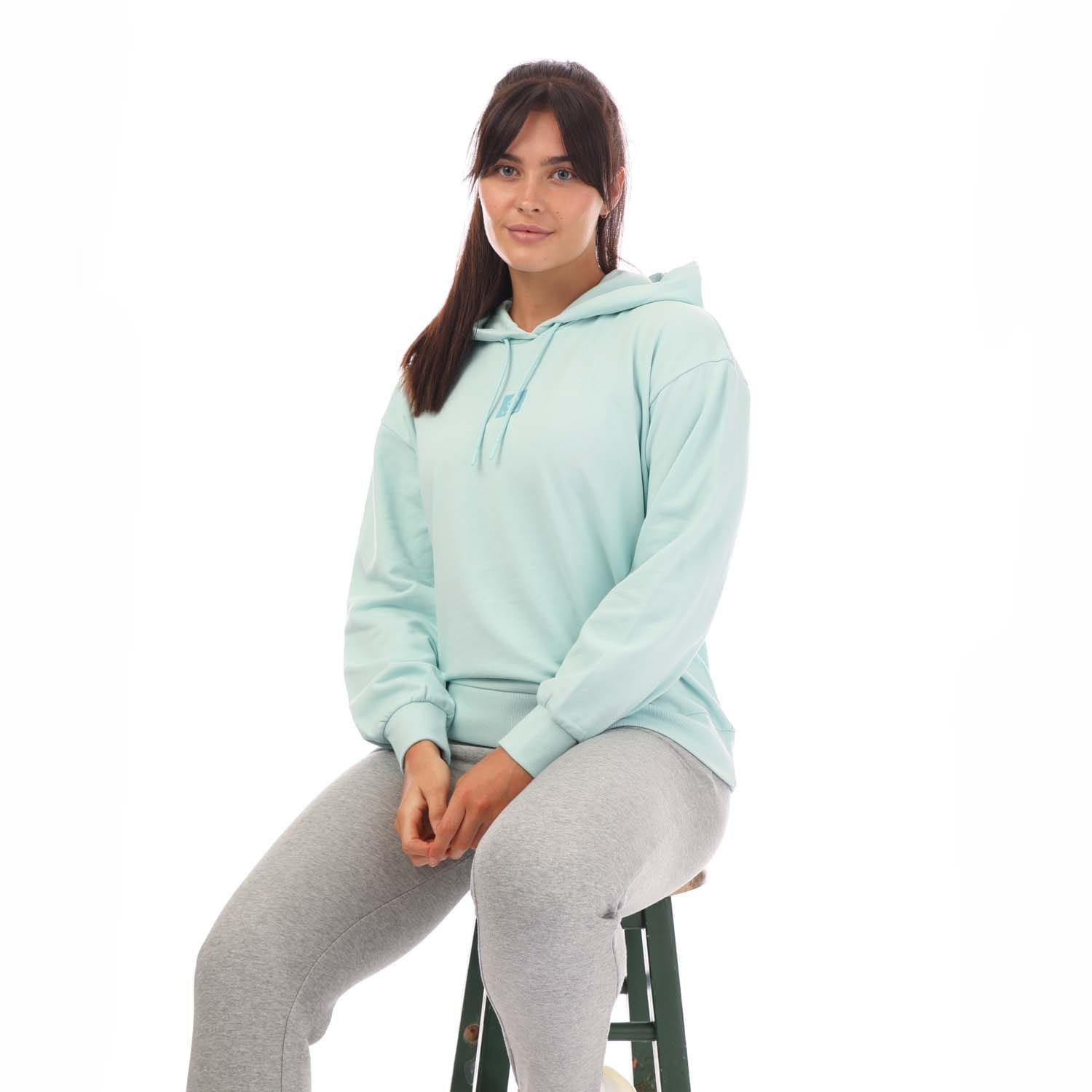 Light Blue - Timberland - Stack Logo Loopback Hoody - 4