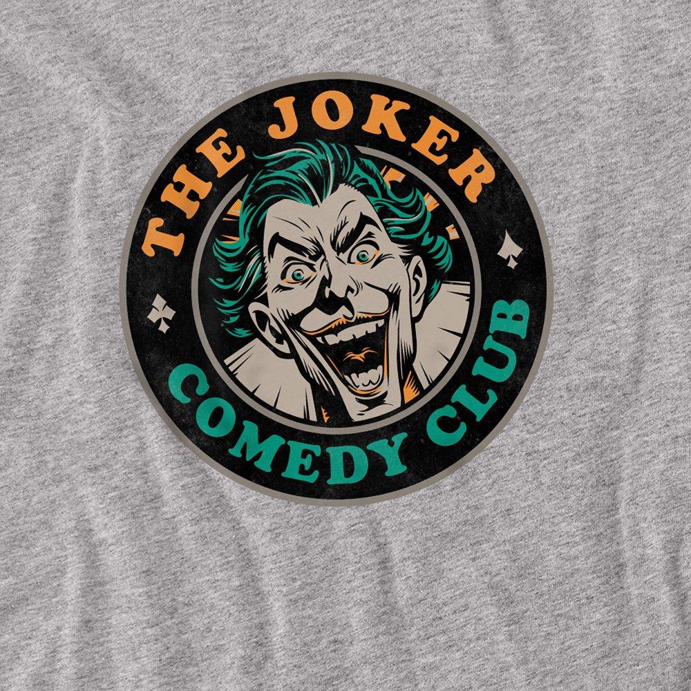 Grey - The Batman - Joker Comedy Club Mens Mens T-Shirt Grey - 2
