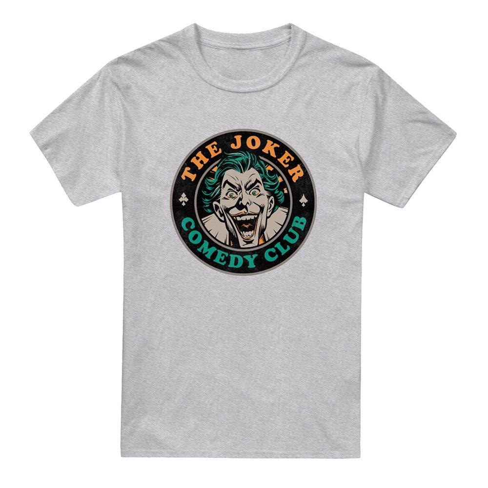 Grey - The Batman - Joker Comedy Club Mens Mens T-Shirt Grey - 4