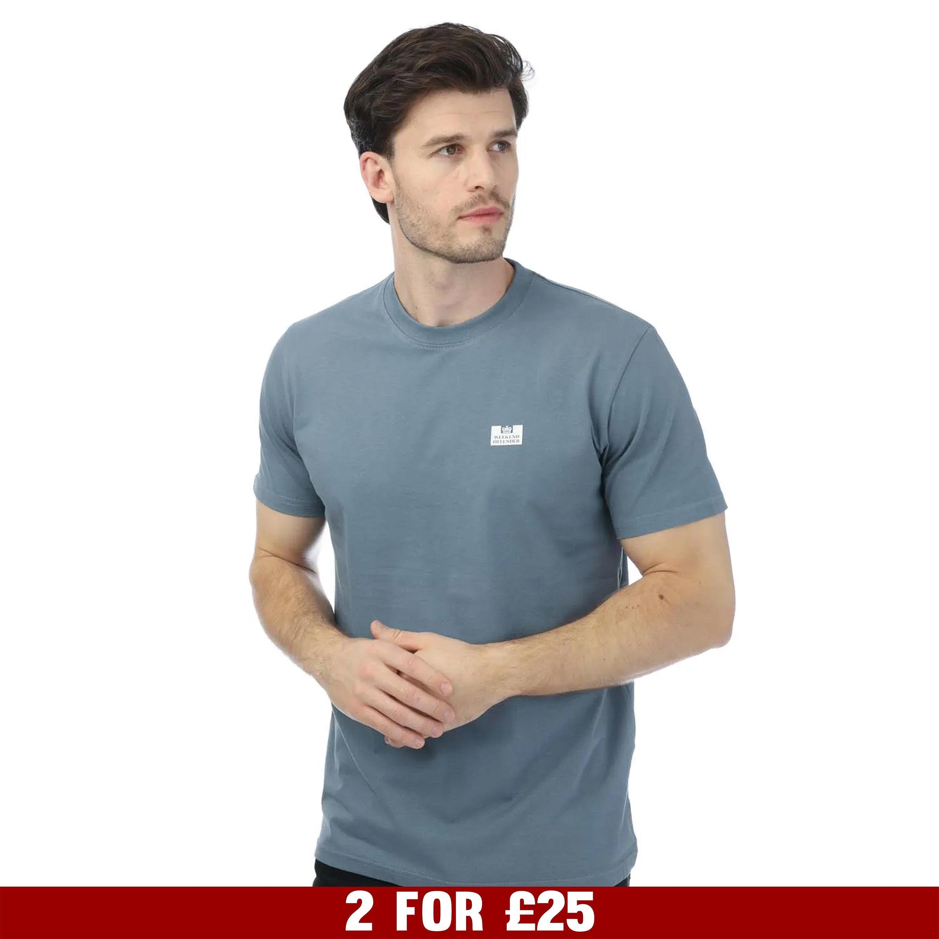 Blue - Weekend Offender - Bridgetown Logo T-Shirt - 1