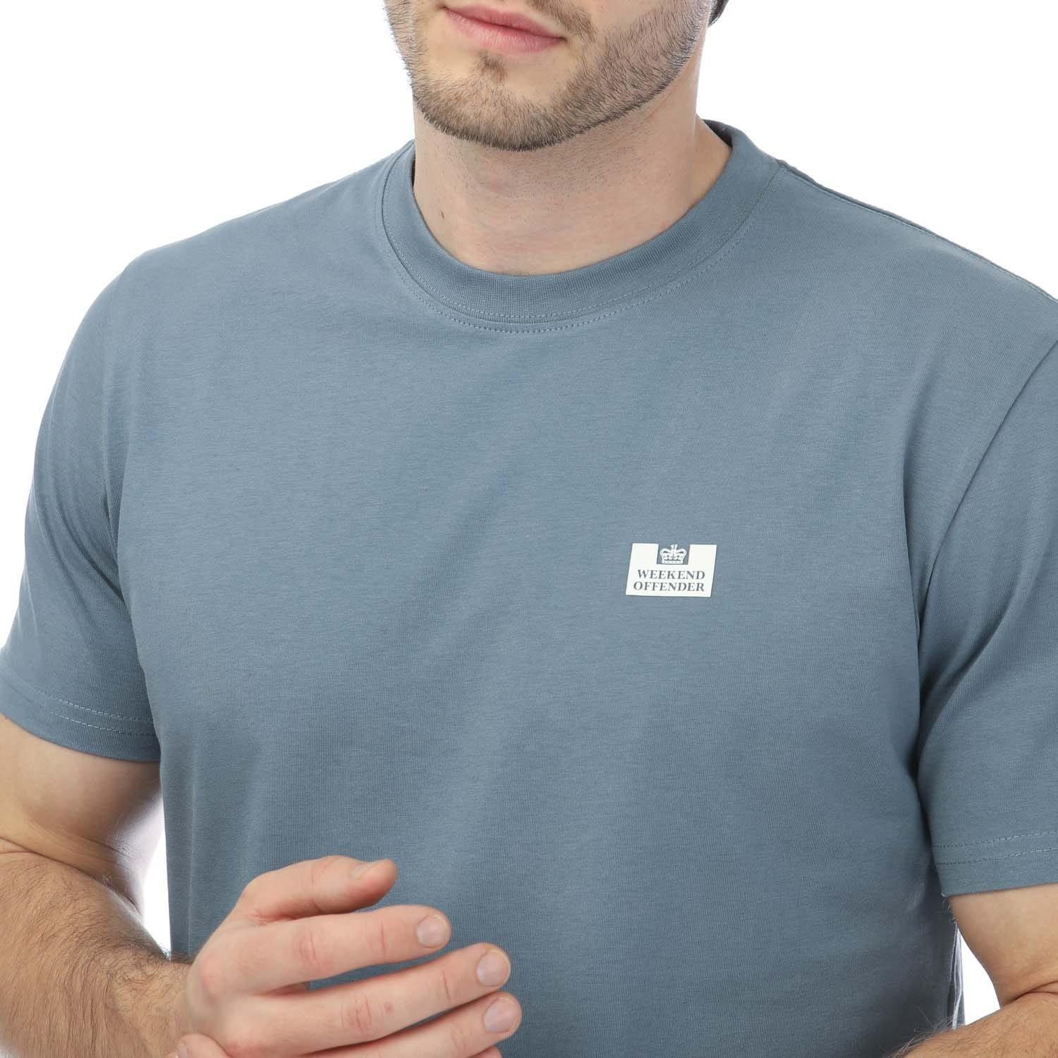 Blue - Weekend Offender - Bridgetown Logo T-Shirt - 3