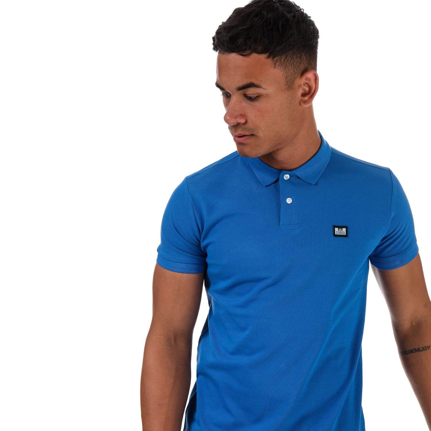 Blue - Weekend Offender - Barnum Polo Shirt - 5