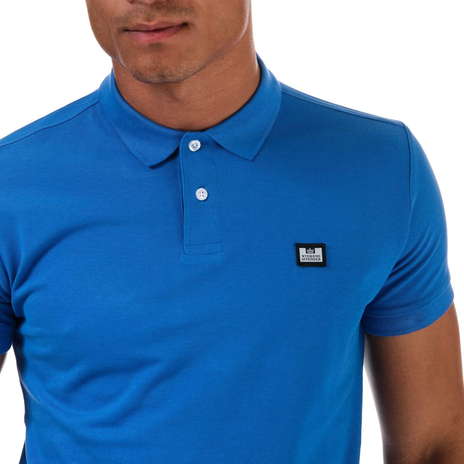 Blue - Weekend Offender - Barnum Polo Shirt - 6