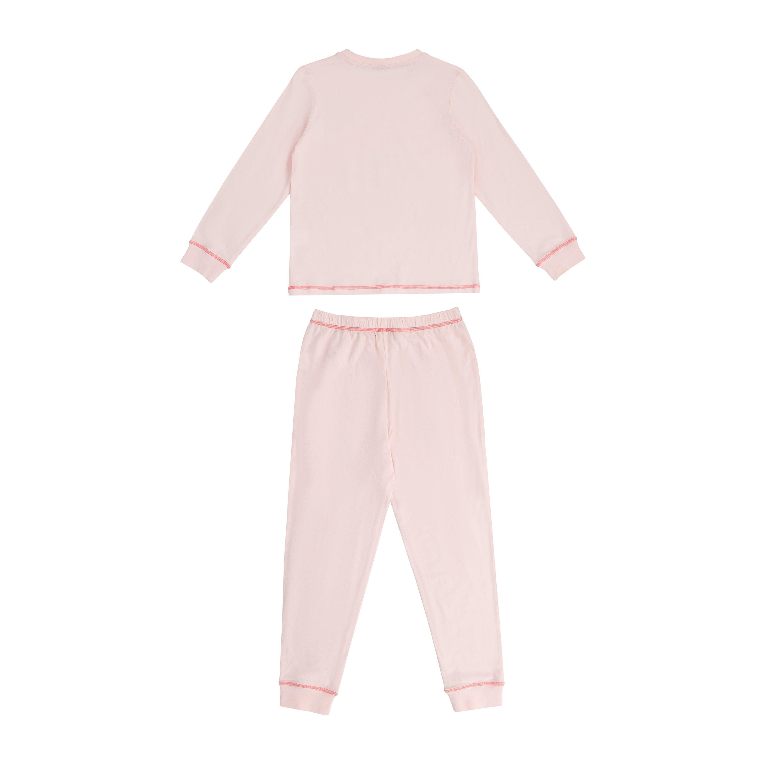 Pink/Orange - Star - Leopard Pyjamas 3pk Girl - 7