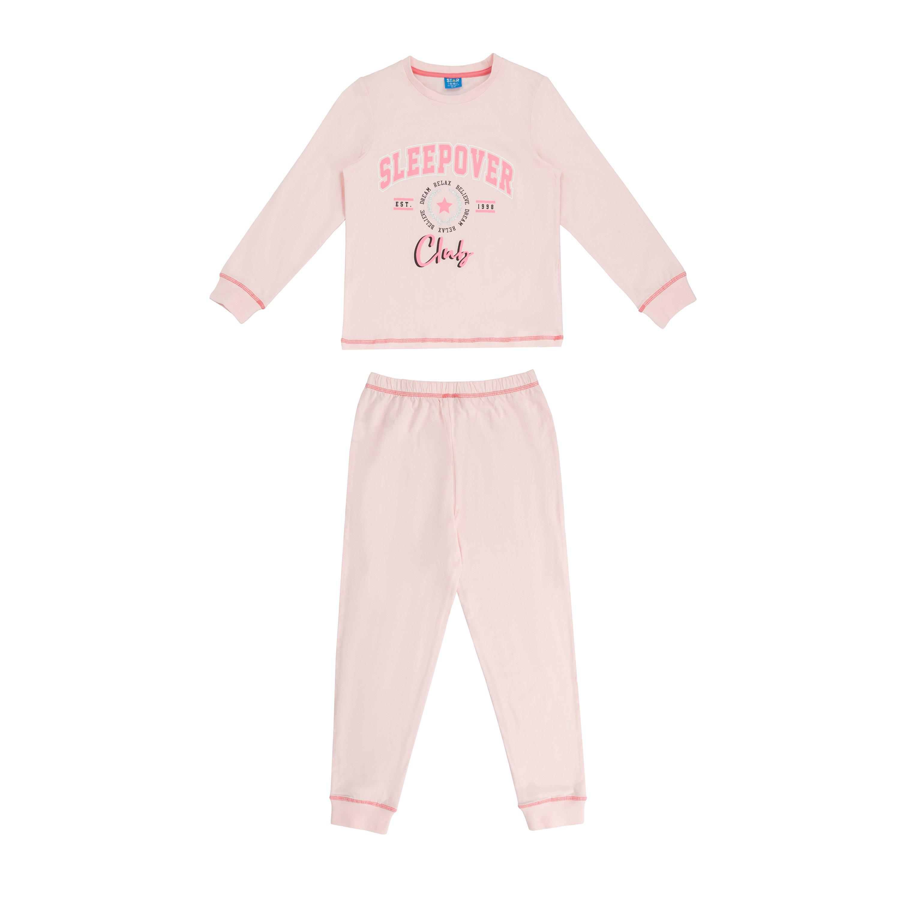 Pink/Orange - Star - Leopard Pyjamas 3pk Girl - 6