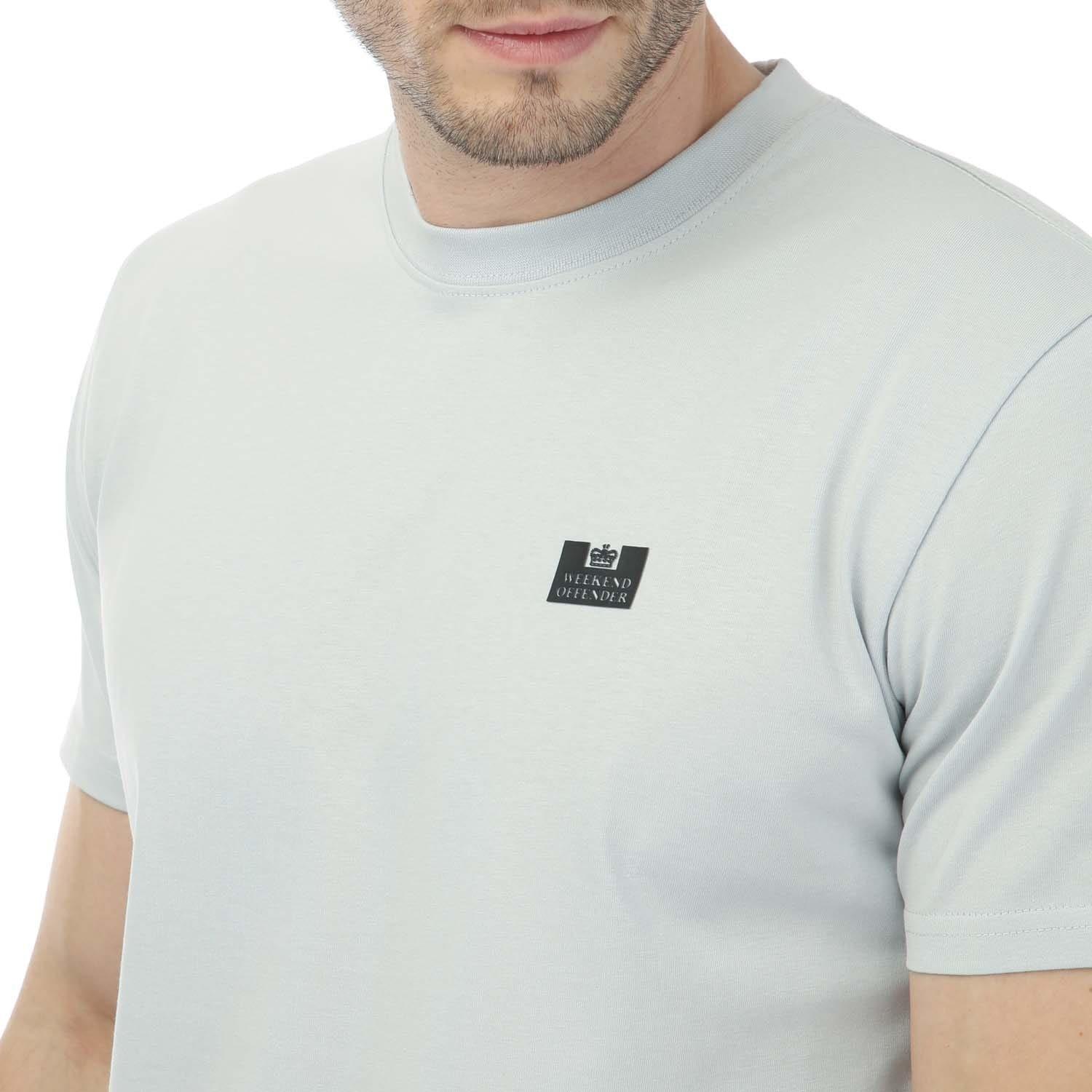 Silver - Weekend Offender - Bridgetown Logo T-Shirt - 3