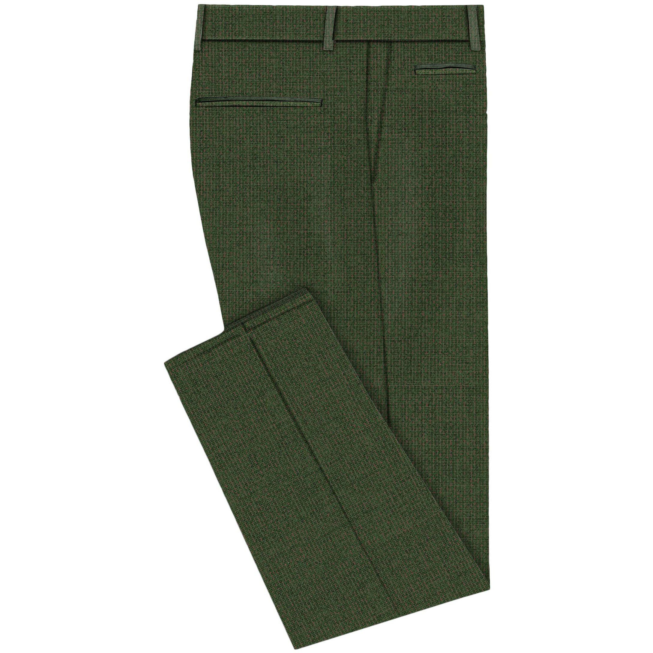 Green - Boss - H-Genius Slim-Fit Trousers - 2