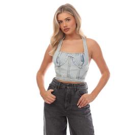 Heron Preston Denim Bra