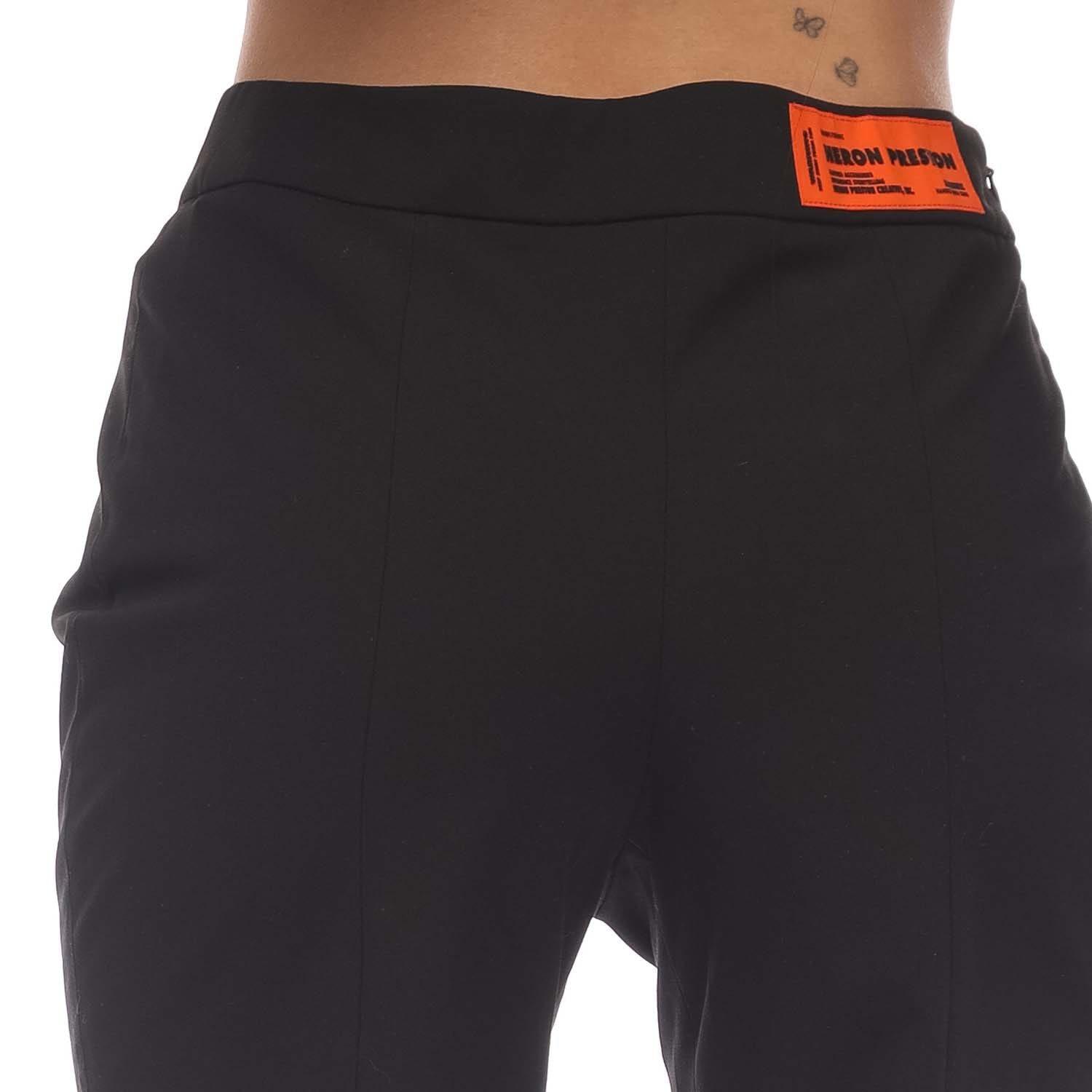 Black - Heron Preston - Garbardine Stretch Zip Pants - 3