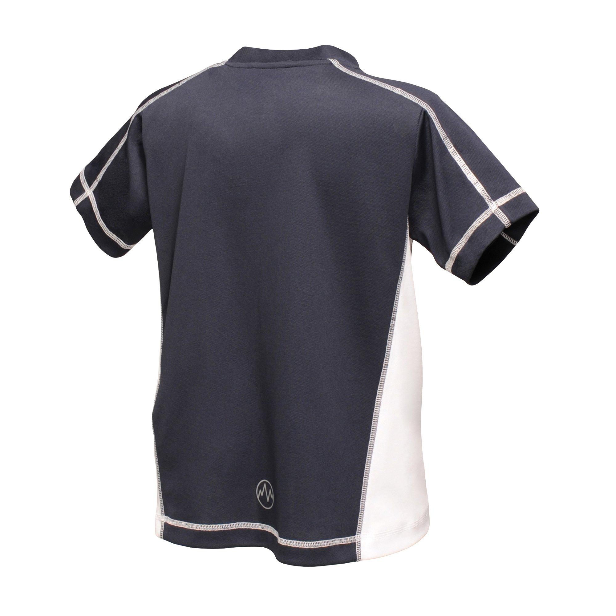 Navy/White - Regatta - Unisex Kids' Regular Fit T-Shirt - 3