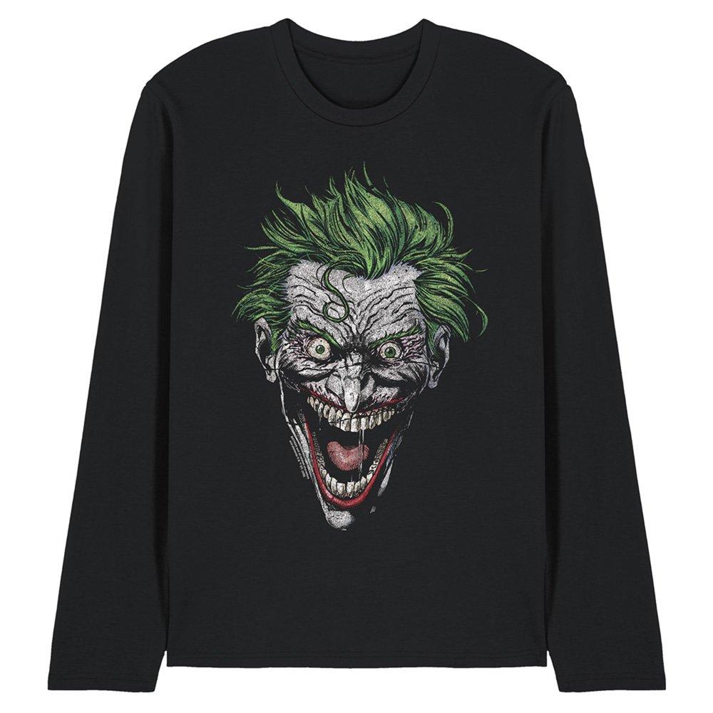 Black - DC Comics - Joker Long Sleeve T-Shirt Black - 1