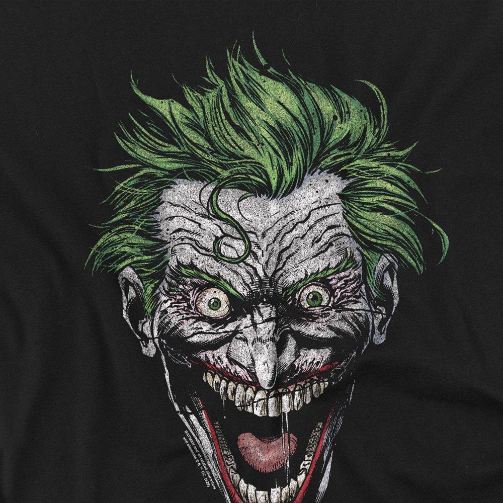 Black - DC Comics - Joker Long Sleeve T-Shirt Black - 2