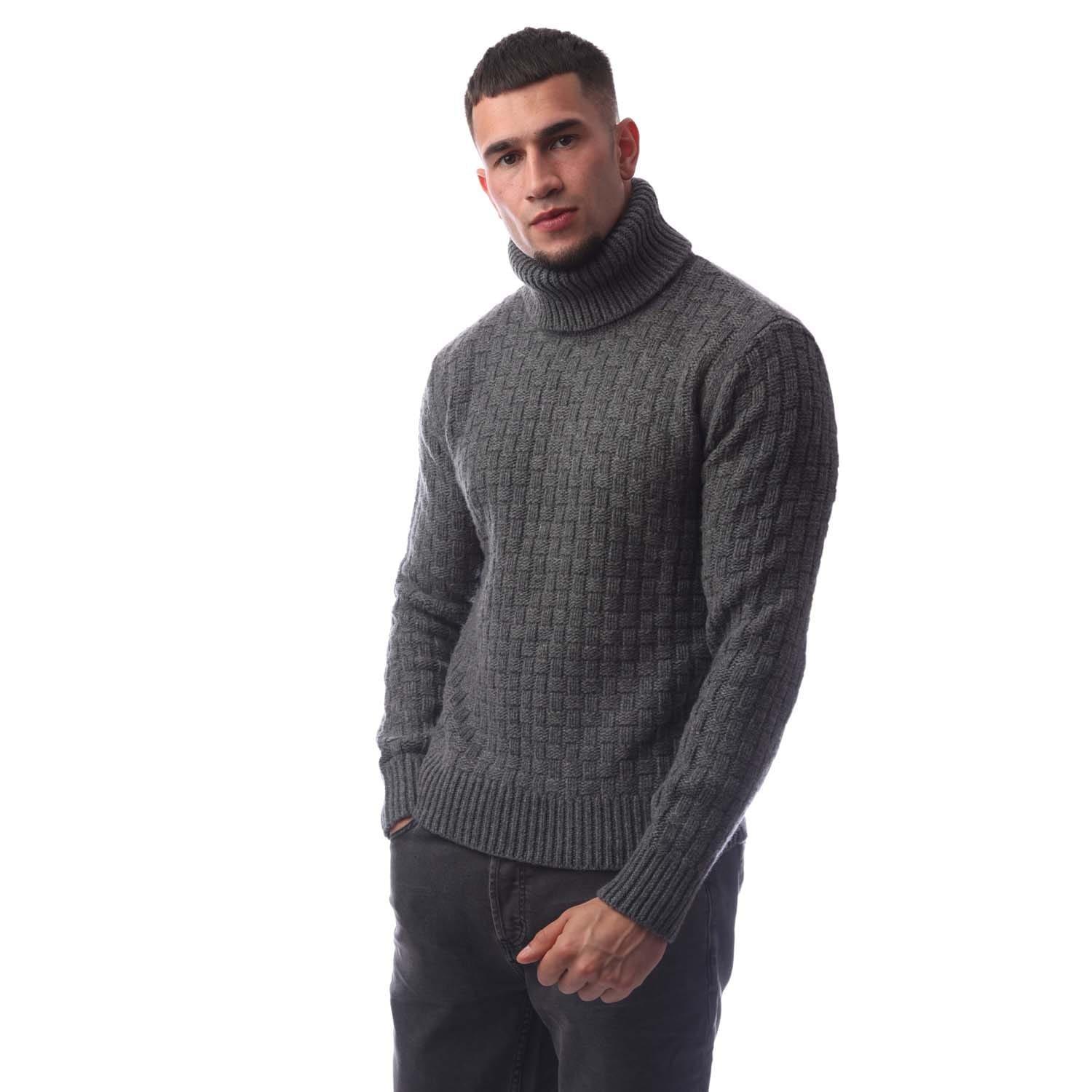Grey - Belstaff - Steerage Roll Neck Jumper - 1