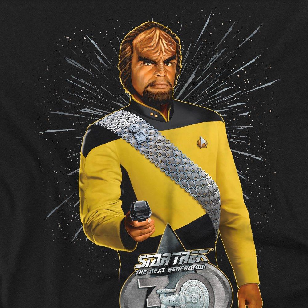Black - Star Trek - Star Trek Worf 30 T Shirt Black - 2