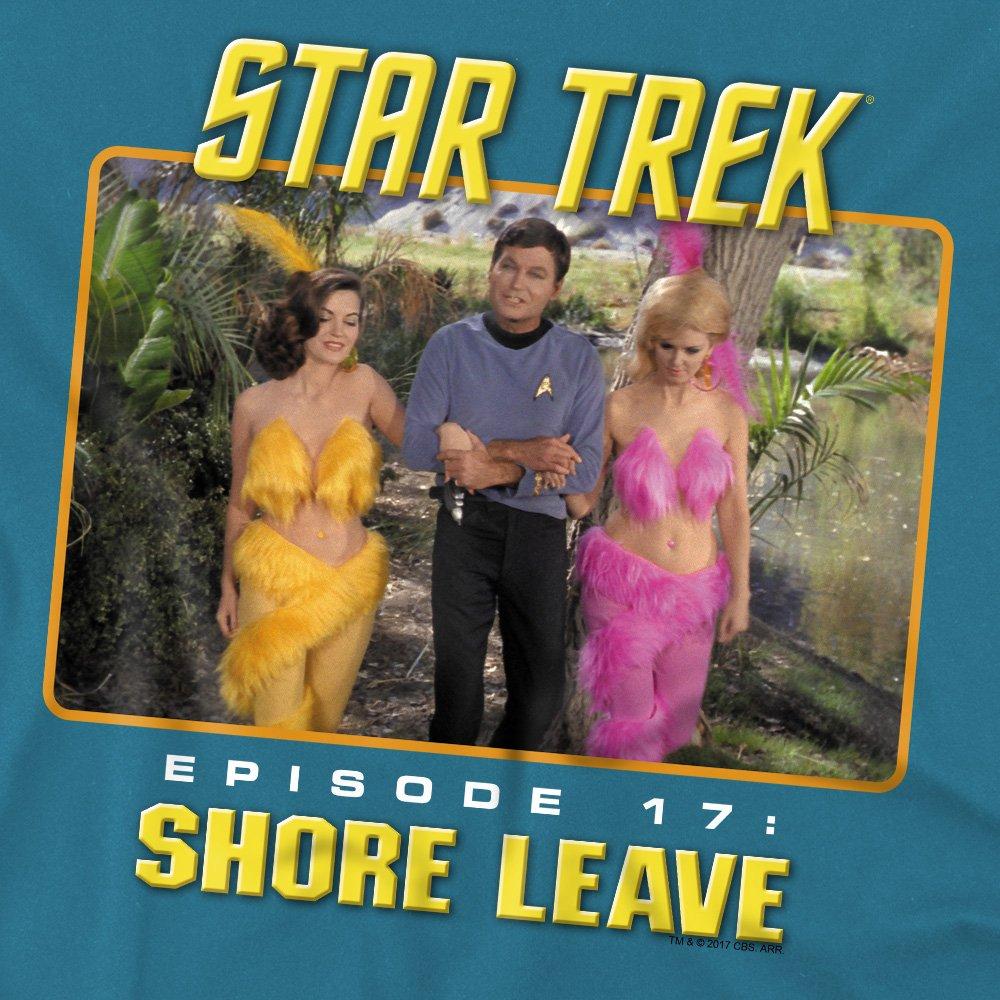 Grey - Star Trek - St Original Shore Leave T Shirt Slate - 2