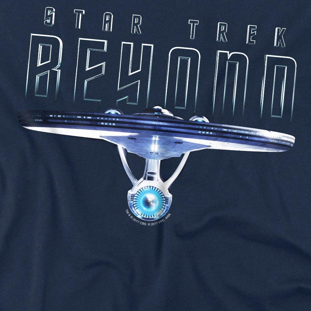 Navy - Star Trek - Star Trek Beyond Enterprise Beyond T Shirt Navy - 2