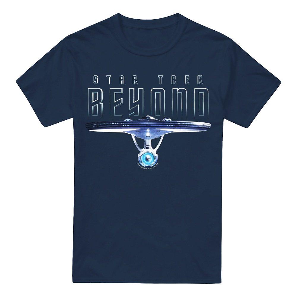 Navy - Star Trek - Star Trek Beyond Enterprise Beyond T Shirt Navy - 4