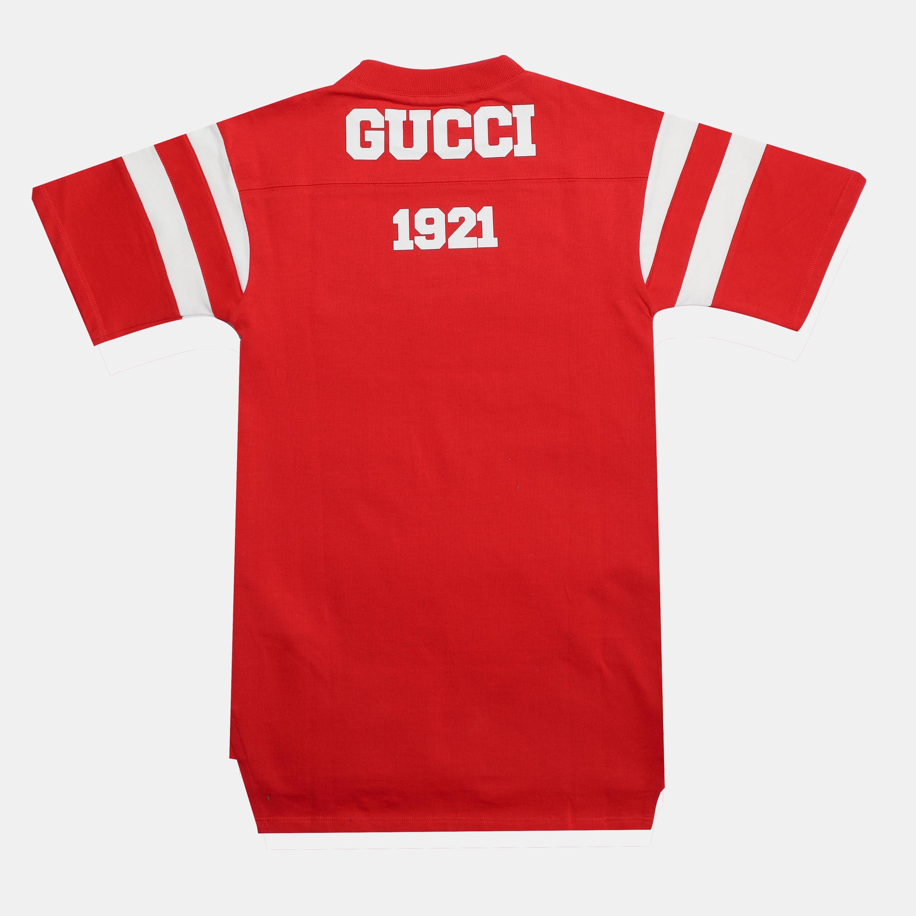 Live Red/Milk - Gucci - Kids' T-Shirt Dress - 2
