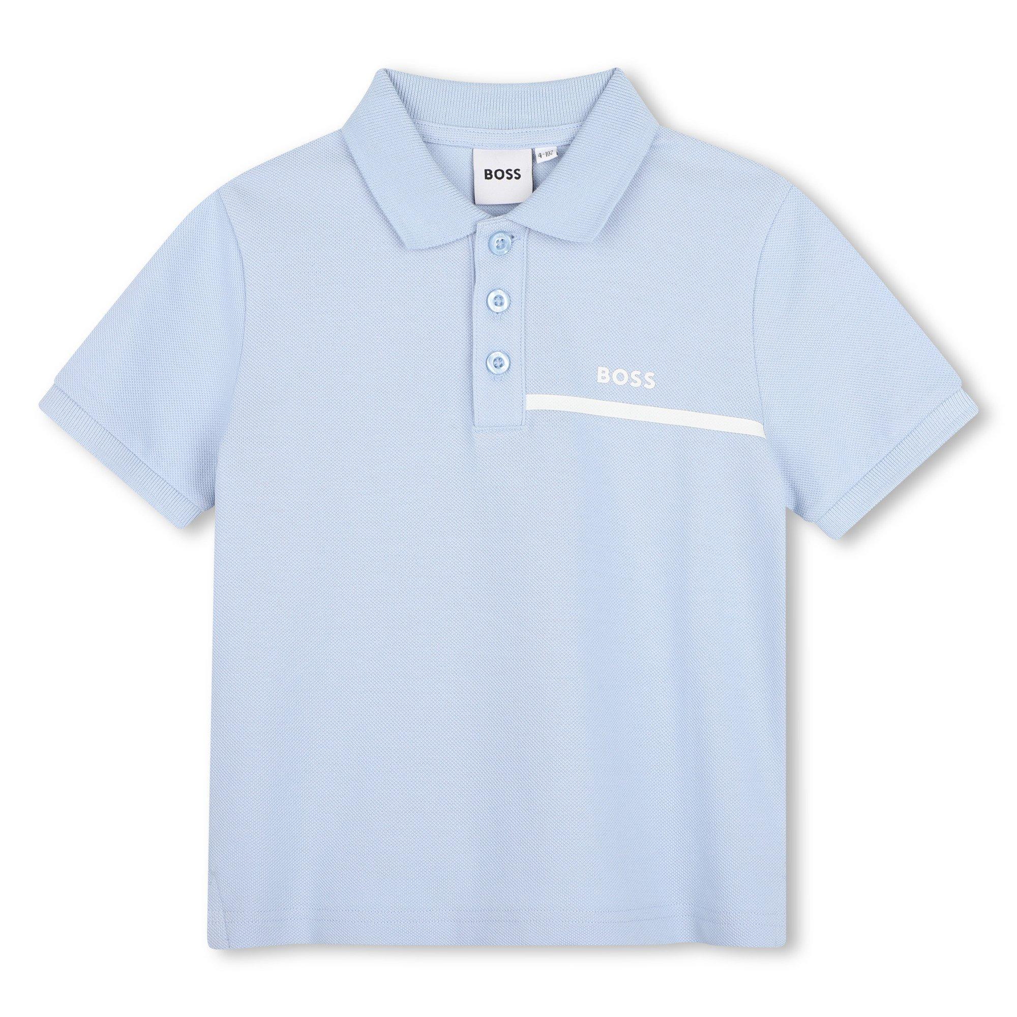 Light Blue/Navy - Boss - Kids' Clothing Set - 3