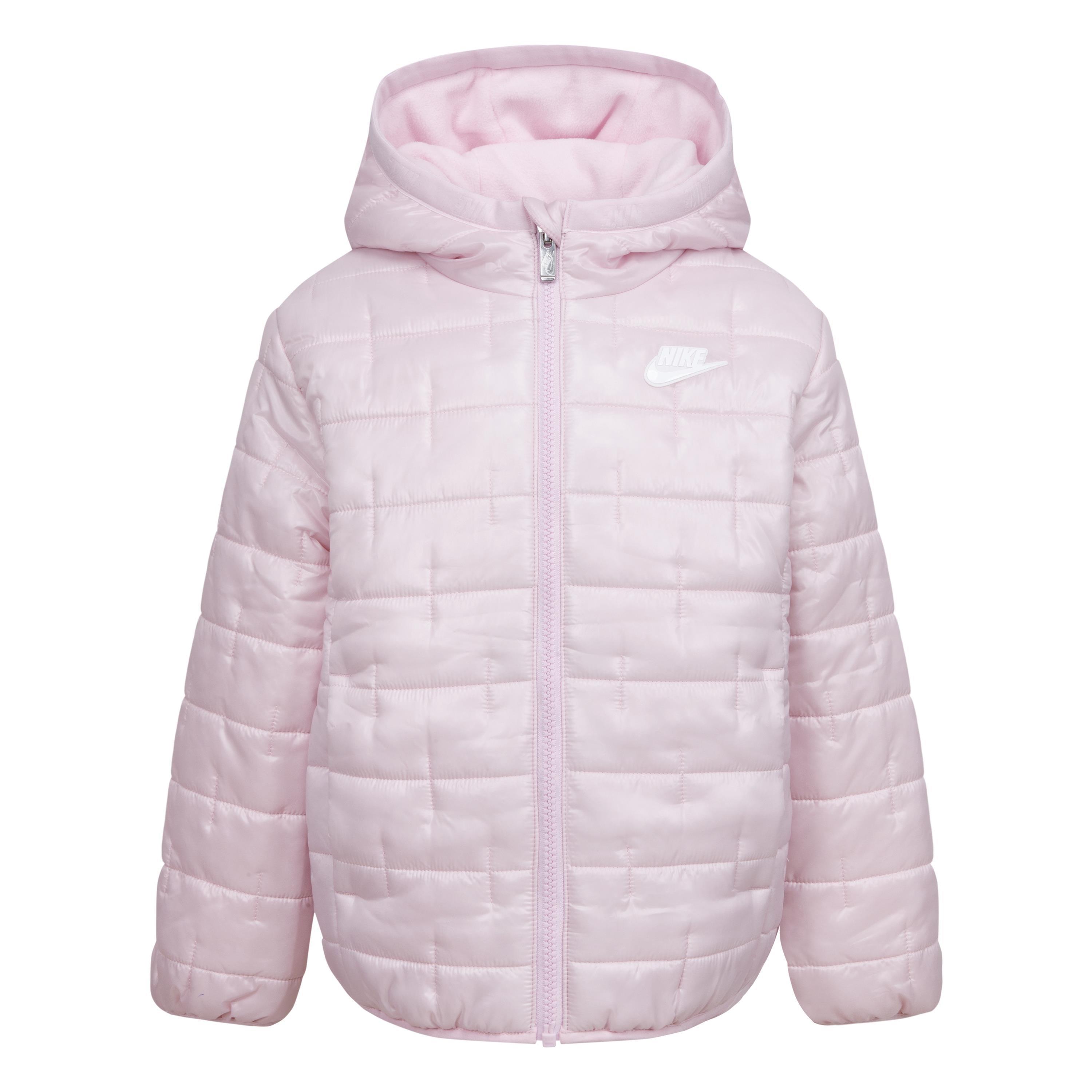 nike pink padded jacket