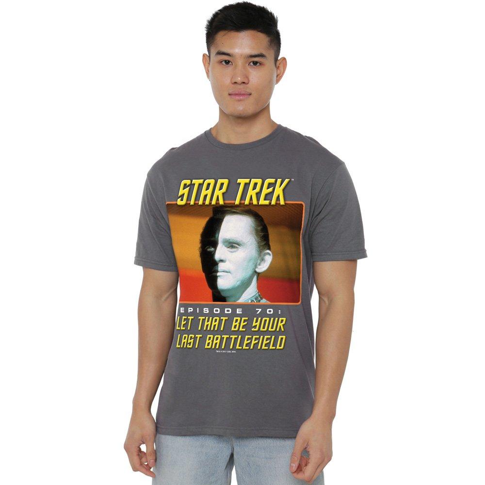 Star Trek St Original Last Battlefield T Shirt Charcoal