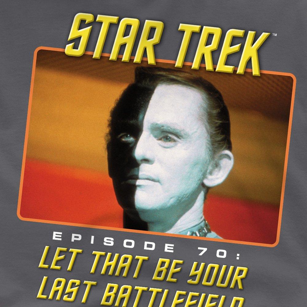 Grey - Star Trek - St Original Last Battlefield T Shirt Charcoal - 2