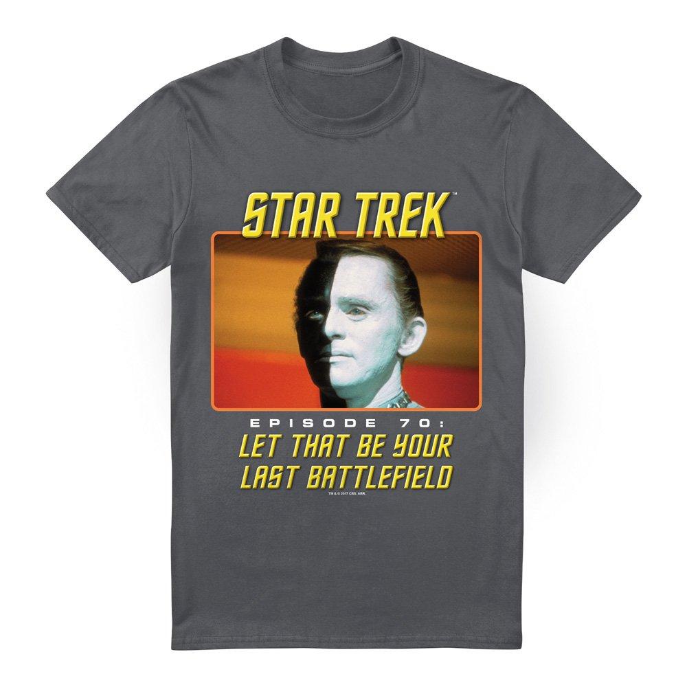 Grey - Star Trek - St Original Last Battlefield T Shirt Charcoal - 4