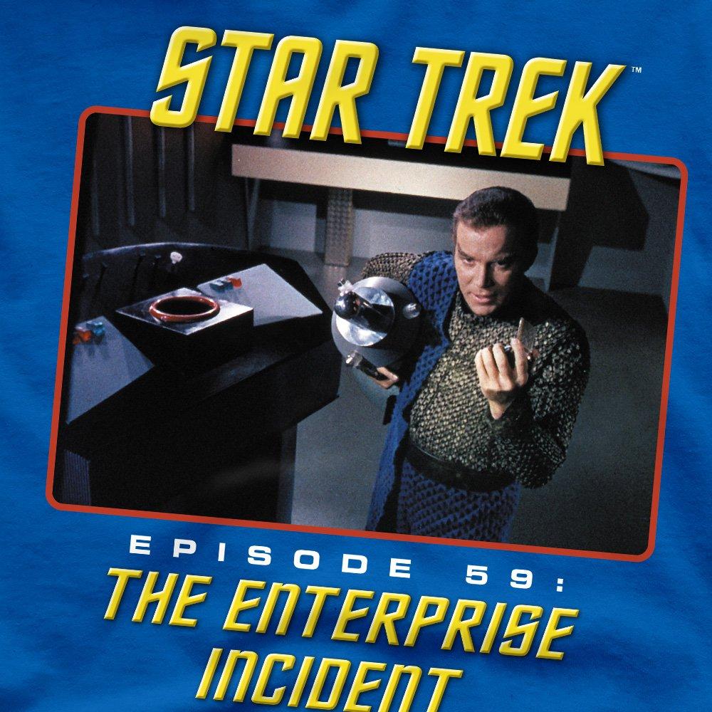 Blue - Star Trek - St Original The Enterprise Incident T Shirt Royal - 2