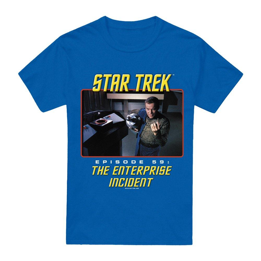 Blue - Star Trek - St Original The Enterprise Incident T Shirt Royal - 4